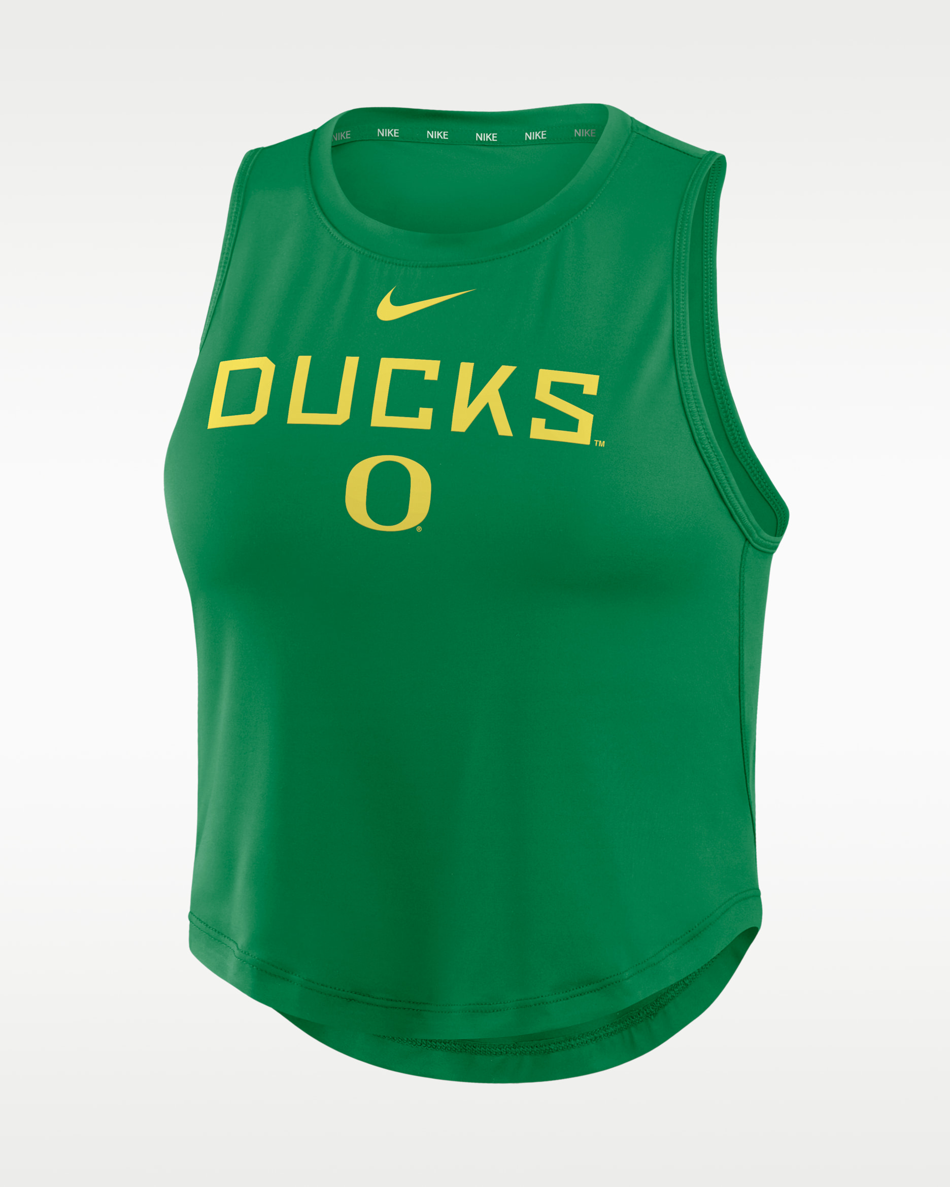 Oregon One Women's Nike Dri-Fit Cropped Tank Top. Nike.com